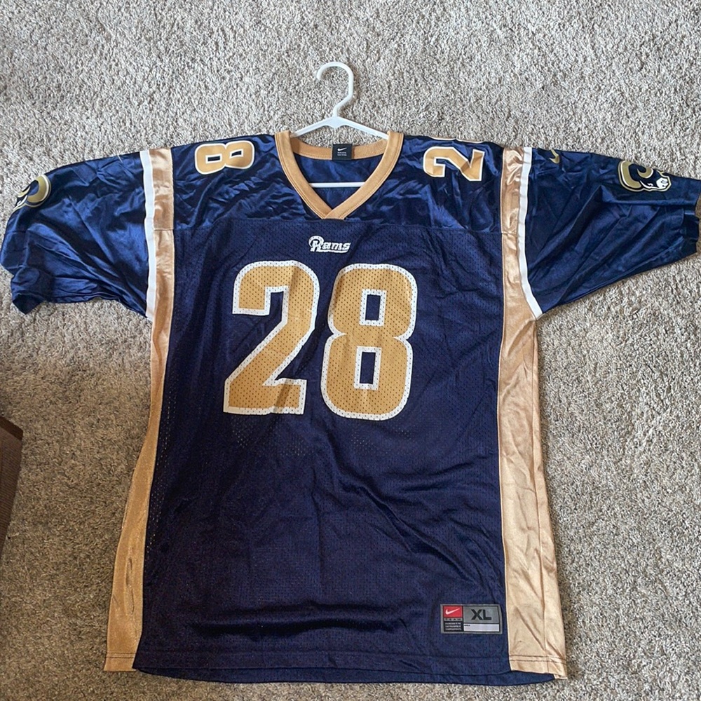 NFL Rams Marshall Faulk Jersey